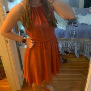 Red homecoming dress